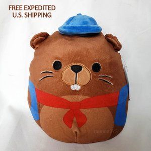 SQUISHMALLOWS Chip The Beaver Large 10" Brand New